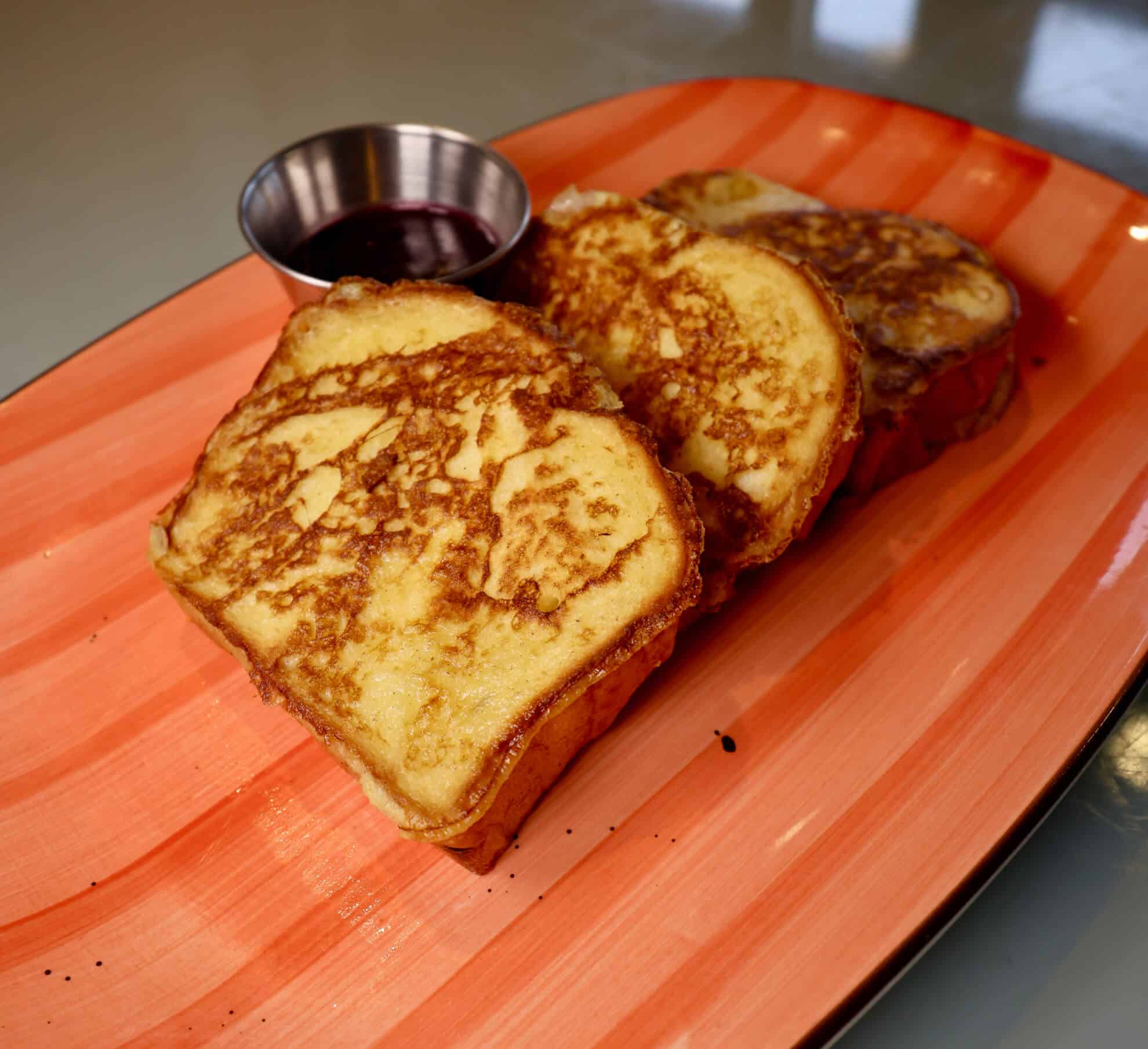 French Toast made with Madagascar vanilla and hand-sliced brioche at The Morning Post